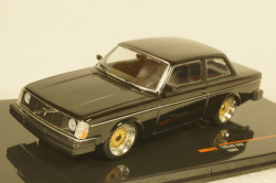 Volvo 242 Custom 1980 black, MOC311, IXO 1:43