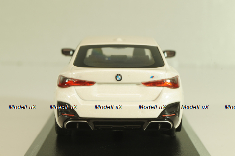 BMW I4 M50 Gran Coupe xDrive (G26) 2022, white metallic, 410024000, Minichamps 1:43