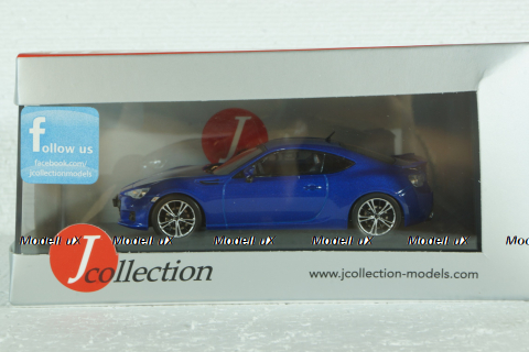 Subaru BRZ 2012, blue,  J-Collection 1:43