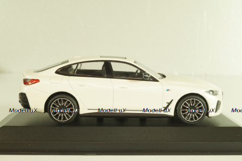 BMW I4 M50 Gran Coupe xDrive (G26) 2022, white metallic, 410024000, Minichamps 1:43