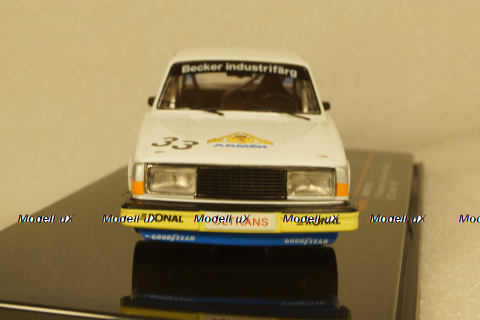 VOLVO 240 N.33 ETCC ZOLDER 1985 ANDERSSON/LINDEN, GTM153LQ, IXO 1:43