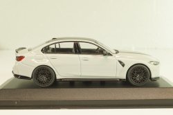 BMW M3 CS (G80) 2023, grey metallic, 410023201, Minichamps 1:43