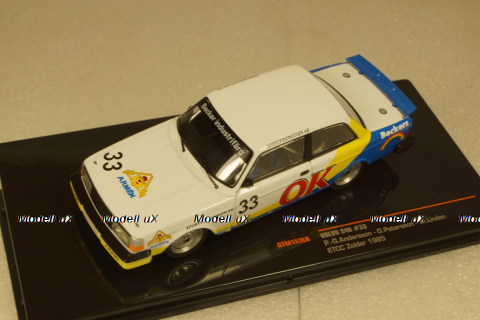 VOLVO 240 N.33 ETCC ZOLDER 1985 ANDERSSON/LINDEN, GTM153LQ, IXO 1:43