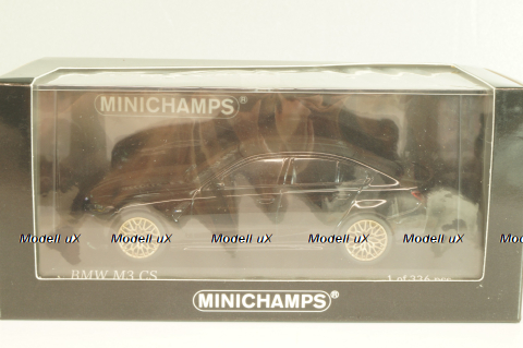 BMW M3 CS (G80) 2023, black, 410023200, Minichamps 1:43