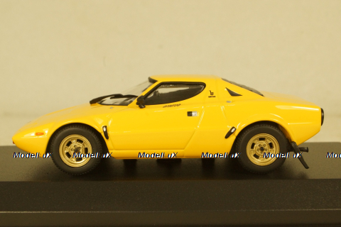 Lancia Stratos 1974, yellow, 940125021, Maxichamps 1:43