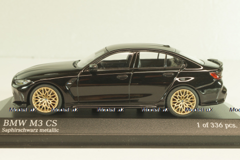 BMW M3 CS (G80) 2023, black, 410023200, Minichamps 1:43