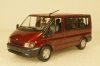 Ford Transit Tourneo Kombi 2001, dark red metallic, Minichamps  1:43