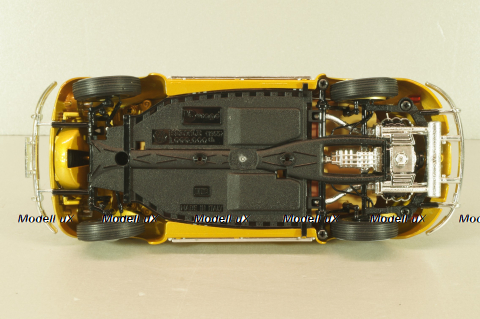 Volkswagen Beetle 1955 1000000th, gold, Burago 1:18