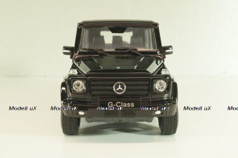 Mercedes G 500 (W463) 2015, black, 24012W, Welly 1:24