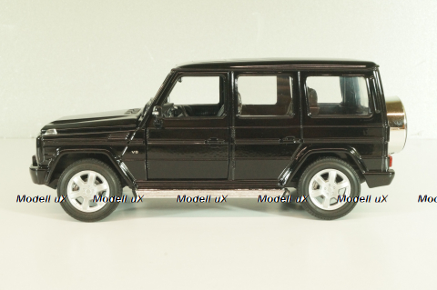 Mercedes G 500 (W463) 2015, black, 24012W, Welly 1:24