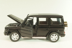 Mercedes G 500 (W463) 2015, black, 24012W, Welly 1:24