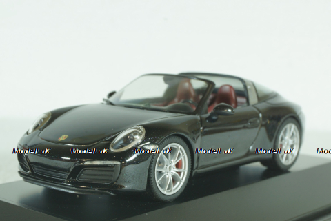 Porsche 911 (991) Targa 4S black, 2015, Herpa 1:43