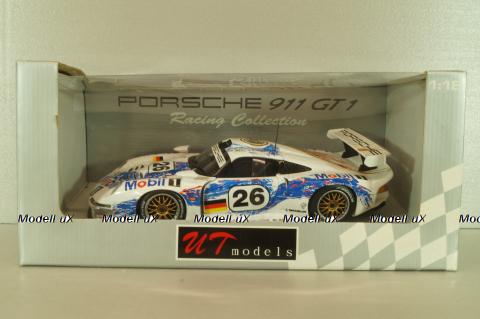 Porsche 911 GT 1 #26 Le Mans 1996, Wendlinger/Goody/Dalmas, 180966626, UT Models 1:18