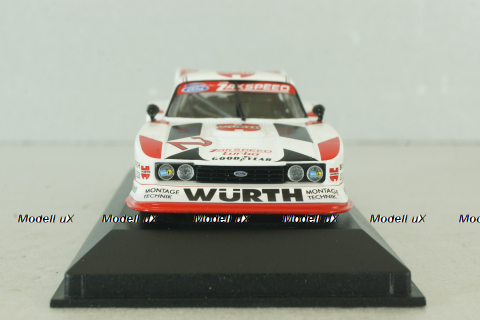 Ford Capri Gr.5  #2 K.Ludwig, Wurth 1982, white, 430818502, Minichamps 1:43