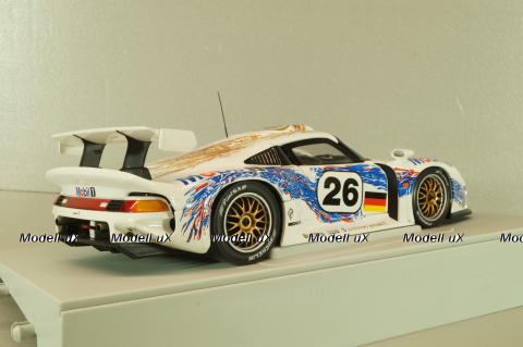 Porsche 911 GT 1 #26 Le Mans 1996, Wendlinger/Goody/Dalmas, 180966626, UT Models 1:18