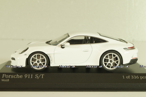 Porsche 911 (992) S/T 2023, white, 410063020, Minichamps 1:43