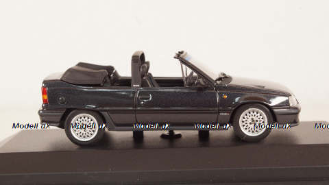 Opel Kadett E GSi Convertible 1989 blackmetallic, Minichamps 1:43