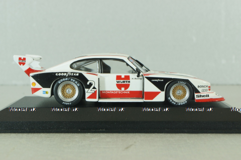 Ford Capri Gr.5  #2 K.Ludwig, Wurth 1982, white, 430818502, Minichamps 1:43