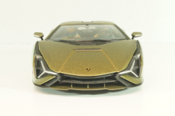 Lamborghini Sian FKP 37, matt olivee, Burago 1:24