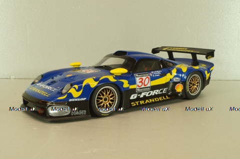 Porsche 911 GT 1 #30 Fia GT Series 1997 Wallinder/Greasley/Lister, 39723, UT Models 1:18