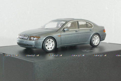 BMW 745i (E65) 2001, grey, 80420027861, Minichamps 1:43