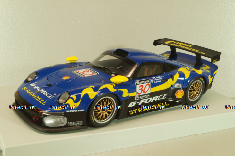 Porsche 911 GT 1 #30 Fia GT Series 1997 Wallinder/Greasley/Lister, 39723, UT Models 1:18