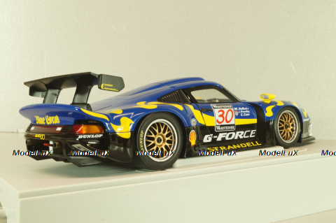 Porsche 911 GT 1 #30 Fia GT Series 1997 Wallinder/Greasley/Lister, 39723, UT Models 1:18