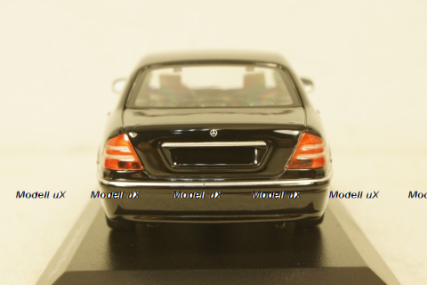 Mercedes S-Klasse W220 1998 black, 943036203, Minichamps 1:43