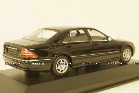 Mercedes S-Klasse W220 1998 black, 943036203, Minichamps 1:43
