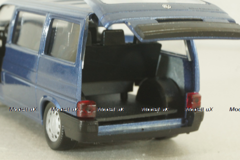 Volkswagen Caravella 1990, blue, Schabak 1:43