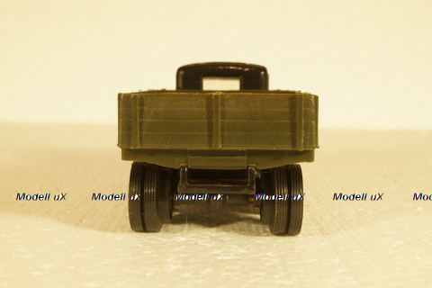 ГАЗ-ААА, черный/хаки, з-д Двигатель 1:43 