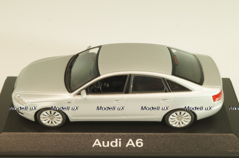 Audi A6 (C6) Quattro 3,2 sedan 2004, silver, 400013000, Minichamps 1:43 Уценка!