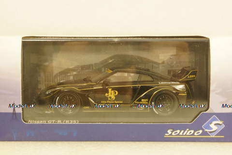 Nissan GT-R (R35) LB Silhouette JPS Black, SL4311201, Solido 1:43