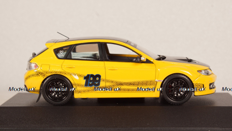 Subaru Impreza WRX STI Pastrana 199 2009 yellow, JC276, J-Collection 1:43
