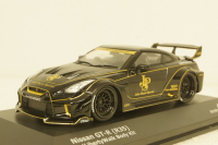 Nissan GT-R (R35) LB Silhouette JPS Black, SL4311201, Solido 1:43