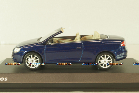 Volkswagen EOS Cabriolet 2006, blue, 1F0099300D5Q, Norev 1:43