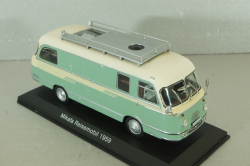 Mikafa ReiseMobil camper van  1959, white, HPC013, Hachette Passion Camping-Cars #13 1:43