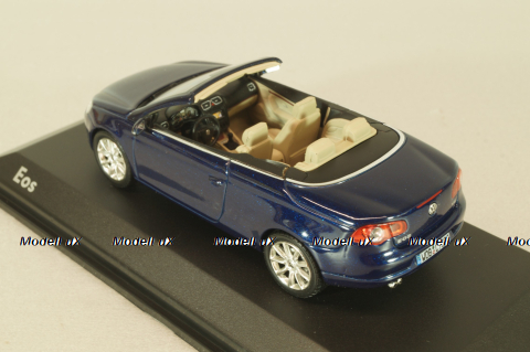 Volkswagen EOS Cabriolet 2006, blue, 1F0099300D5Q, Norev 1:43