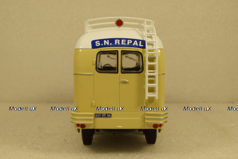 Berliet GBC 8 M 6x6 Год 1958, Hachette 1:43