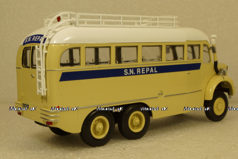 Berliet GBC 8 M 6x6 Год 1958, Hachette 1:43