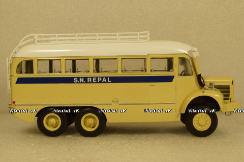 Berliet GBC 8 M 6x6 Год 1958, Hachette 1:43