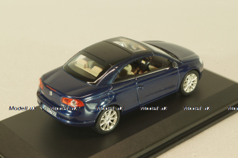 Volkswagen EOS Cabriolet 2006, blue, 1F0099300D5Q, Norev 1:43