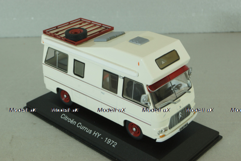 Citroën Hy Currus camper van  1972, white, HPC007, Hachette Passion Camping-Cars #7 1:43