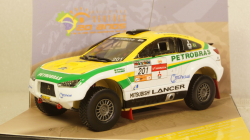 Mitsubishi Lancer Racing N.201 2nd Rally D.SERTOES 2012,SPINELLI-YOUSSEF, 43463, Vitesse 1:43