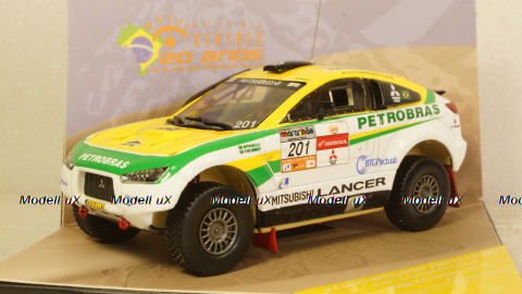Mitsubishi Lancer Racing N.201 2nd Rally D.SERTOES 2012,SPINELLI-YOUSSEF, 43463, Vitesse 1:43