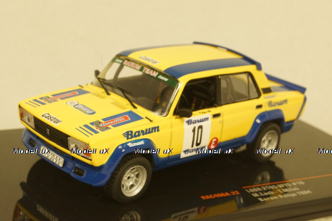 Ваз-2105 Lada VFTS #10 Barum Rally 1984 Lank/Milos, RAC406A, IXO 1:43