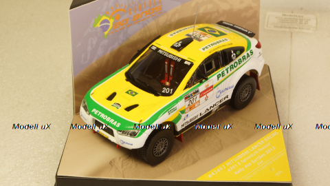 Mitsubishi Lancer Racing N.201 2nd Rally D.SERTOES 2012,SPINELLI-YOUSSEF, 43463, Vitesse 1:43