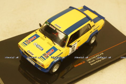 Ваз-2105 Lada VFTS #10 Barum Rally 1984 Lank/Milos, RAC406A, IXO 1:43