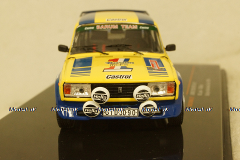 Ваз-2105 Lada VFTS #11 Valasskaa Zima Rally 1984 Lank/Milos, RAC406B, IXO 1:43