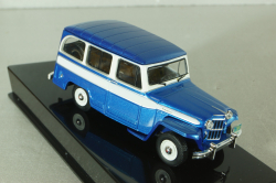 Willys Jeep Station Wagon 1960, blue/white, CLC261, IXO 1:43
